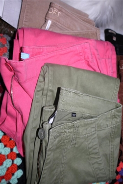 7 Pants - Black, Brown, Green, & Pink - Cabi, Loft, Ralph Lauren 