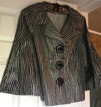 Penta White Jacket and Trouser Set and Black and White Blazer - White Jacket Size 6, Pants Size 8 - Black and White Jacket Size 4