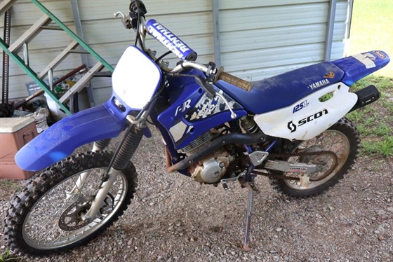 Yamaha 125L Dirt Bike - Was Running When - Flowmaster Exhaust 