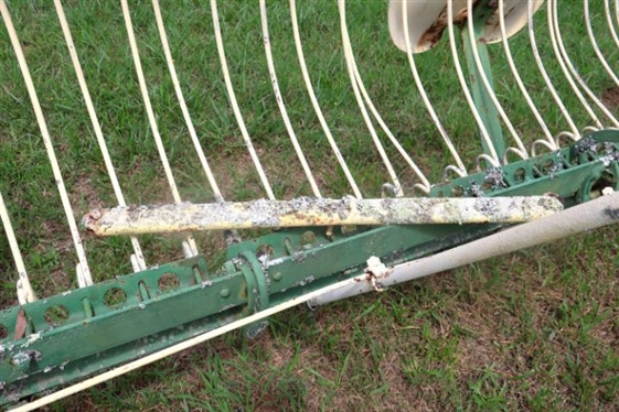 Antique Horse Drawn Hay Rake with Hames 