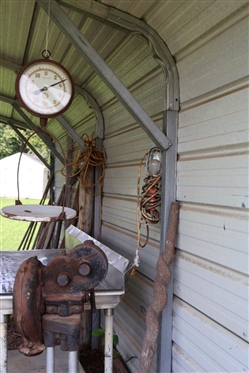 Metal 2 Car -  Car Port / Shed - Buyer Must Remove 