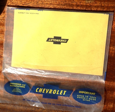 1965 Chevrolet Truck Owners Guide Series 10 -30 - In Original Plastic Sleave
