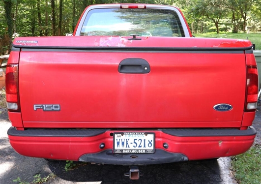 1998 Ford F-150 SLT - V-8 Triton 136,854 Miles - With Bed Cover - Clean Interior - Scratches on Passenger Side - See Photos - VIN 1FTZF1767WNB47174
