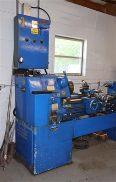 LeBlond Machinist Lathe - The R.K. LeBlond M.T. Co. 60 Machinist Lathe - 3 Jaw Chuck - 10 Plate - No. HC-80C-41-S and / or HC-90-223-S - Working Condition - Was Purchased From Hendrick...