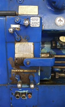 LeBlond Machinist Lathe - The R.K. LeBlond M.T. Co. 60 Machinist Lathe - 3 Jaw Chuck - 10 Plate - No. HC-80C-41-S and / or HC-90-223-S - Working Condition - Was Purchased From Hendrick...