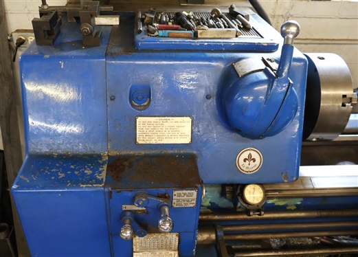 LeBlond Machinist Lathe - The R.K. LeBlond M.T. Co. 60 Machinist Lathe - 3 Jaw Chuck - 10 Plate - No. HC-80C-41-S and / or HC-90-223-S - Working Condition - Was Purchased From Hendrick...