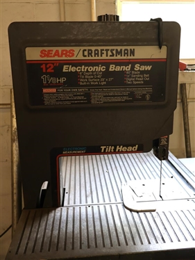 Craftsman 12 Electronic Band Saw