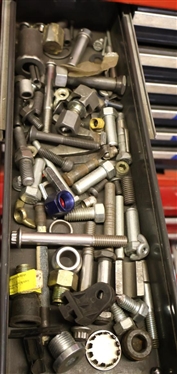 MAC Tools Pneumatic Drivers / Air Drivers - 1/4" Driver - Plus Misc. Nuts and Bolts