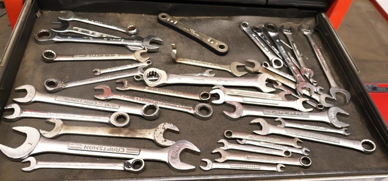40 Open End Wrenches Craftsman, Black Hawk, Toyota Moto