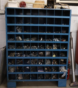 Bowman Bolt Cabinet Full of Misc. Bolts and Hardware