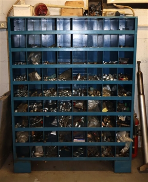 Bowman Bolt Cabinet Full of Misc. Bolts and Hardware