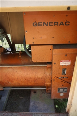 Generac Generator with Custom Muffler 1248 Hours - From Gregory Poole Equipment Co. 