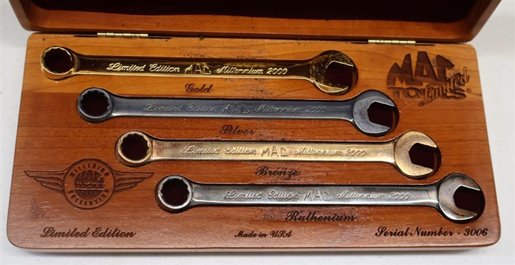 MAC Tools 2000 Millennium Set - Limited Edition Tool Set in Fitted Hard Case - Number 3006 - With Original Cardboard Outer Box 
