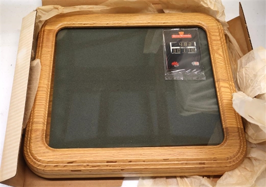 MAC Tools Richard Petty 1992 Limited Edition Wrench Set in Fitted Oak Case - Serial Number 2159 - with Trading Cards (Factory Sealed) In Original Outer Cardboard Box 