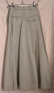 Ralph Lauren Equestrian Maxi Skirt - Long Kakhi Skirt - Size 4