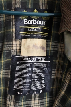 Barbour Bedale Jacket - Waxed Canvas - A 100 Size C44 / 