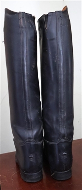 Dehner Boot Co. - Omaha, Nebraska - Fox Hunt Boots -Custom Made - Tall Leather Boots - Number 15078 - Approx. Size 8 