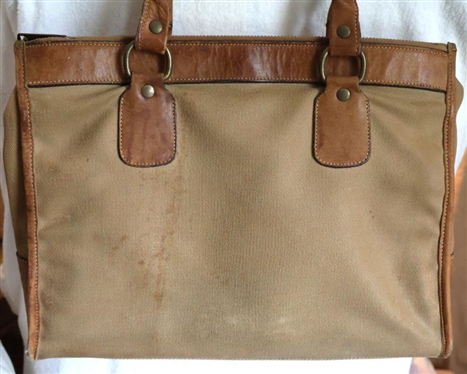The Original Ghurka Bag By Marley Hodgson - No. G.B. 9 - Registered Bag with Original Registration Hang Tag - Minimal Wear - Finest Handmade Leather Gear Norwalk Connecticut