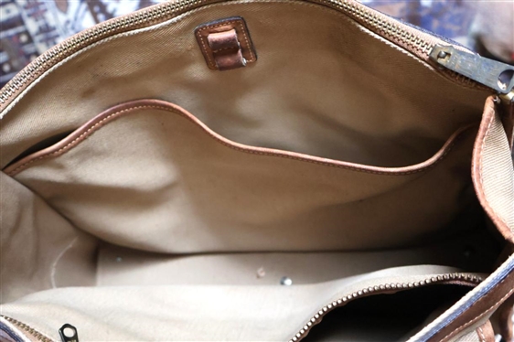 The Original Ghurka Bag By Marley Hodgson - No. G.B. 9 - Registered Bag with Original Registration Hang Tag - Minimal Wear - Finest Handmade Leather Gear Norwalk Connecticut