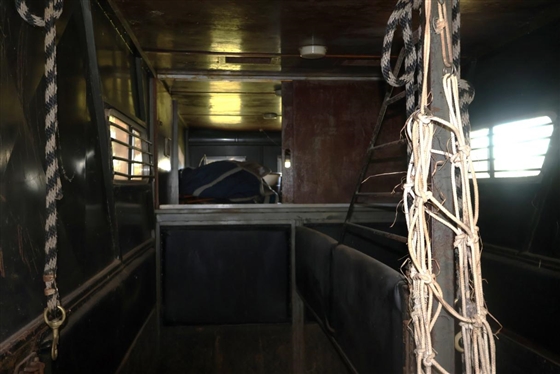 1979 Gore 4 Horse Head to Head Horse Trailer - Gooseneck with Tack and Changing Area, Custom Drop Down Back Tailgate Table - Ramps on Each Side - One Walk Through Door - ONE OWNER - Kept Under...